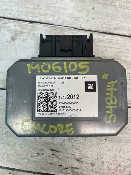 2016 2019 BUICK ENCORE CONVERTER INVERTER ASSY OEM 13462012