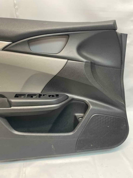 2016-2020 HONDA CIVIC PANEL DE MOLDURA DE PUERTA DELANTERA IZQUIERDA GRIS OEM 83550TBAA01