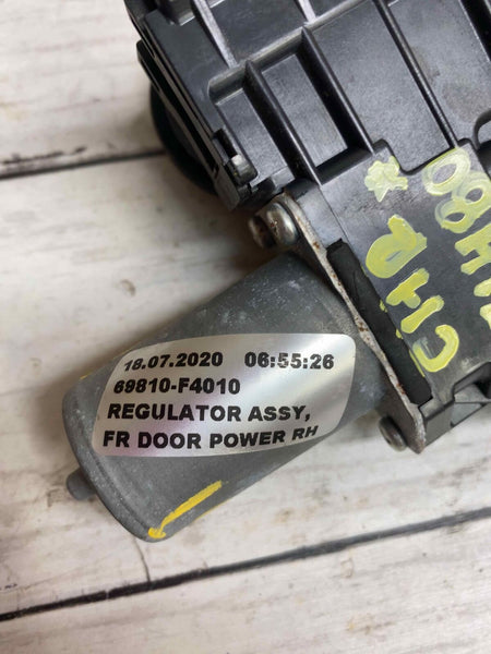 18 21 TOYOTA CHR CONJUNTO DE MOTOR DE ELEVALUNAS ELÉCTRICO TRASERO IZQUIERDO OEM LH 69810F4010