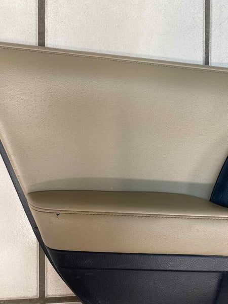 15 16 17 18 19 20 TOYOTA 4RUNNER DOOR PANEL TRIM REAR LEFT BEIGE LEATHER OEM 6764035C40C2