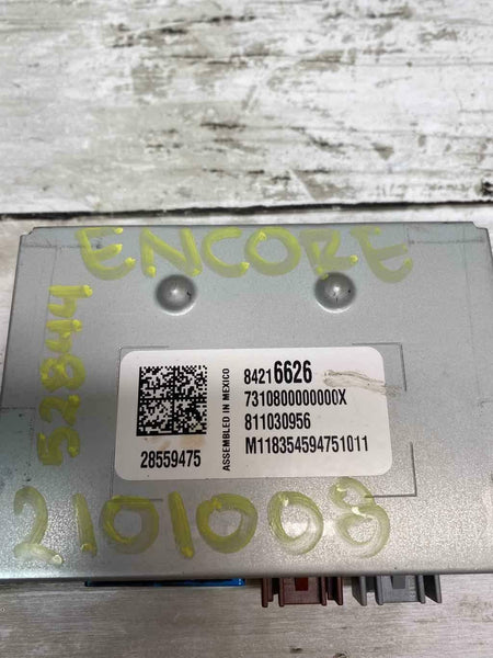 2019 BUICK ENCORE HUMAN MACHINE INTERFACE CONTROL MODULE OEM 84216626