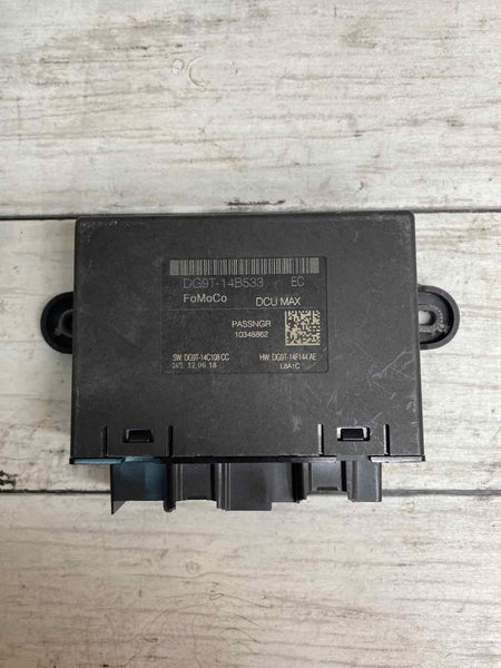 2019 LINCOLN MKC MÓDULO DE CONTROLE DA PORTA DIANTEIRA DIREITA OEM DG9T14B533EC
