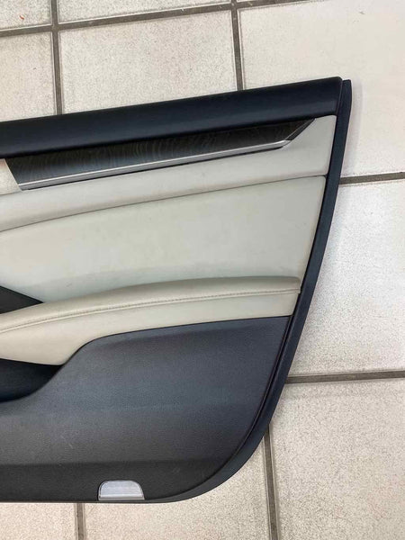 2018 HONDA ACCORD PANEL DE MOLDURA DE PUERTA INTERIOR DELANTERA DERECHA OEM GRIS 83503TVAA02ZB