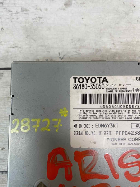 14 20 TOYOTA 4RUNNER MERCADO DOS EUA RECEPTOR DE RÁDIO PARALISADO OEM 8618035050