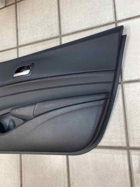 16 21 HONDA CIVIC FRONT RIGHT INNER DOOR TRIM PANEL OEM BLACK 83502TBAA51ZA