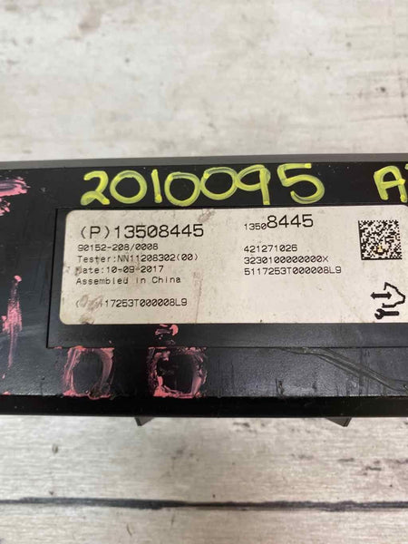 2018 CADILLAC ATS HVAC AC HEATER TEMPERATURE CONTROL MODULE OEM 13508445