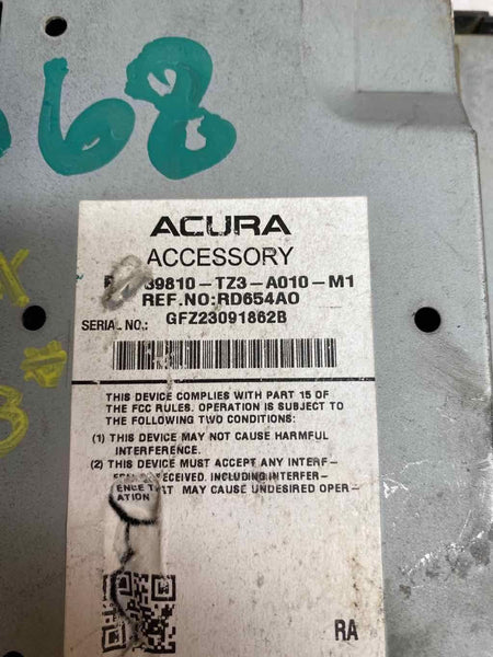 15 18 ACURA TLX RADIO UPPER DISPLAY SCREEN 8" ASSY OEM 39810TZ3A01