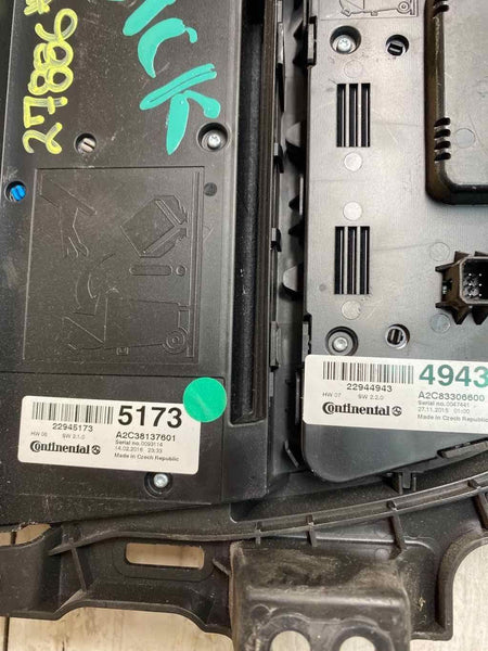 12 17 BUICK VERANO PANTALLA DE RADIO PANTALLA DE CONTROL CONJUNTO OEM 22945173