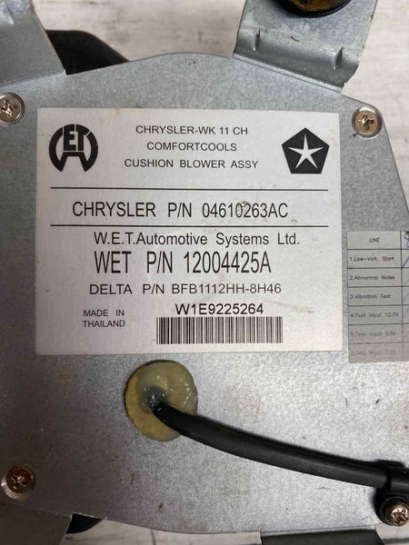 15 JEEP GRAND CHEROKEE CONJUNTO DE MOTOR DE VENTILADOR INFERIOR IZQUIERDO O DERECHO OEM 04610263AC