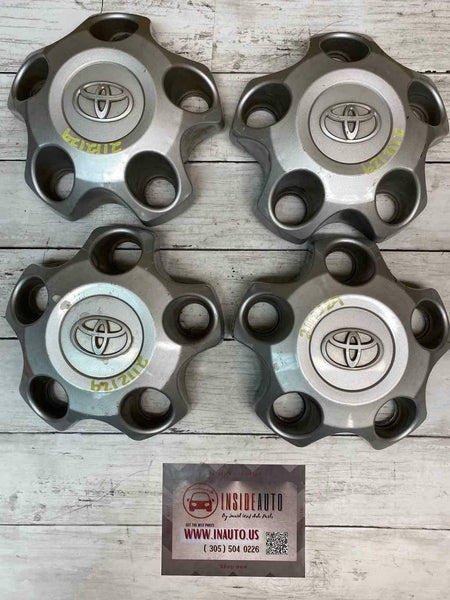 2015 TOYOTA TUNDRA CONJUNTO COMPLETO DE 4 TAMPAS DE RODA HUB CAP ASSY OEM