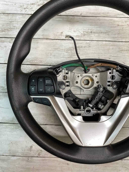 VOLANTE DE URETANO NEGRO PARA TOYOTA HIGHLANDER 2014-2019 OEM 451000E351C0
