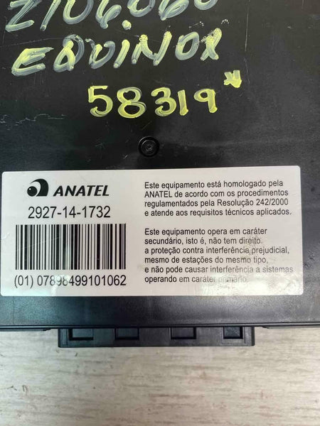 Módulo de control de entrada sin llave con bloqueo antirrobo para Chevrolet Equinox 2019-2020 OEM 13523254