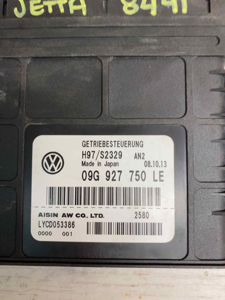 11 16 VOLKSWAGEN JETTA 2.0L SEDAN MÓDULO DE CONTROLE DE TRANSMISSÃO OEM 09G927750LE