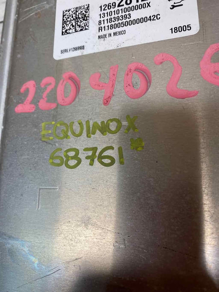 18 20 CHEVROLET EQUINOX 1.5 LITERS ENGINE COMPUTER MODULE ECU ECM OEM 12669908