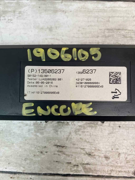 Módulo de control de temperatura del aire acondicionado y calefacción (HVAC) para Buick Encore 2016-2017, OEM 13506237