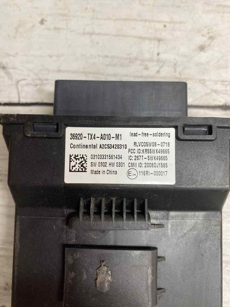 Módulo de control de respaldo con bloqueo antirrobo para Acura ILX (2013 a 2015), OEM 36920TX4A01