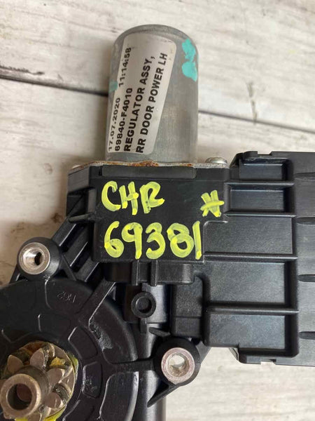 2018 2021 TOYOTA CHR REAR LEFT POWER WINDOW MOTOR ASSY OEM LH 85710F4020