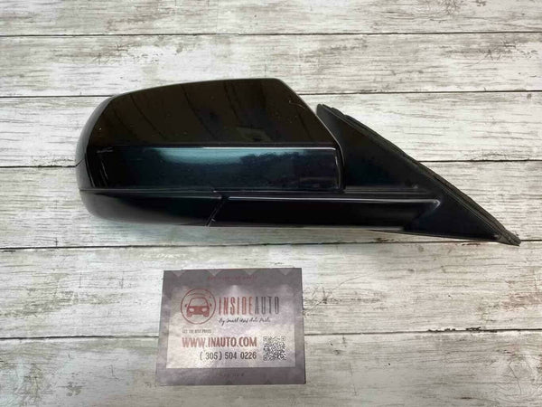 2013 CADILLAC ATS DOOR MIRROR PASSENGER SIDE BLACK ASSY OEM 22835036