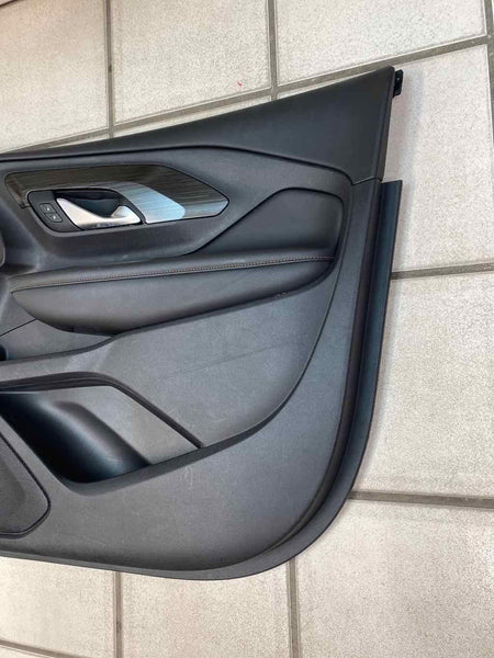 18 20 GMC TERRAIN FRONT RIGHT INNER DOOR TRIM PANEL OEM BLACK 84306783