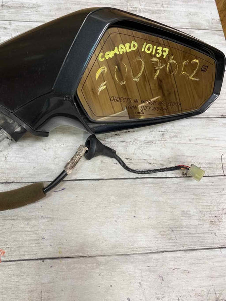 10 15 CHEVY CAMARO RIGHT DOOR MIRROR RH GRAY WA810T/GLJ OEM 92247464