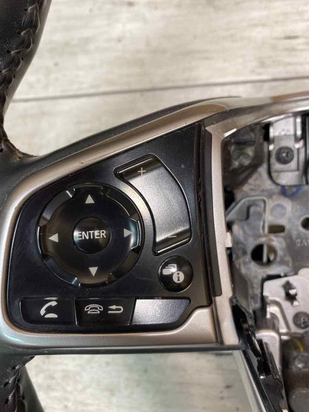 VOLANTE HONDA CIVIC 1.5L 16-21 CONJUNTO DE CUERO NEGRO OEM 78501TBAA21ZA