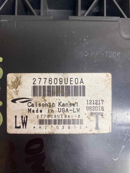 Módulo de control de temperatura del aire acondicionado y calefacción, ventilación y aire acondicionado (HVAC) para Nissan Murano 2018, OEM 277609UE0A