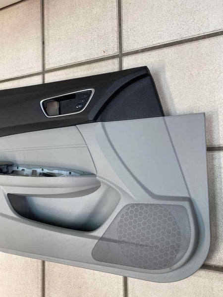 15 20 ACURA TLX FRONT LEFT INNER DOOR TRIM PANEL OEM GRAY 83551TZ3A02ZC