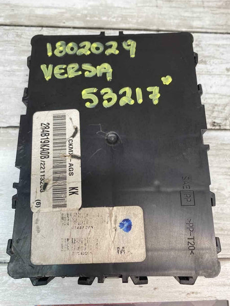 2013 2015 NISSAN VERSA BODY CONTROL MODULE BCM OEM 284B19KA0B