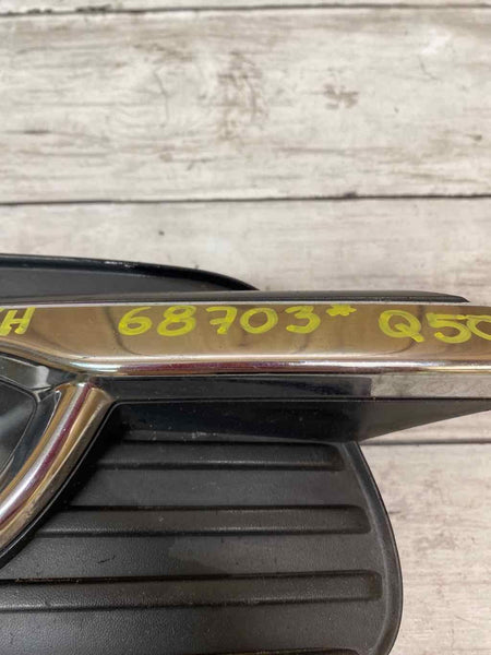 15 INFINITI Q50 FRONT PASSENGER SIDE FOG LIGHT BEZEL OEM 622564GA0A