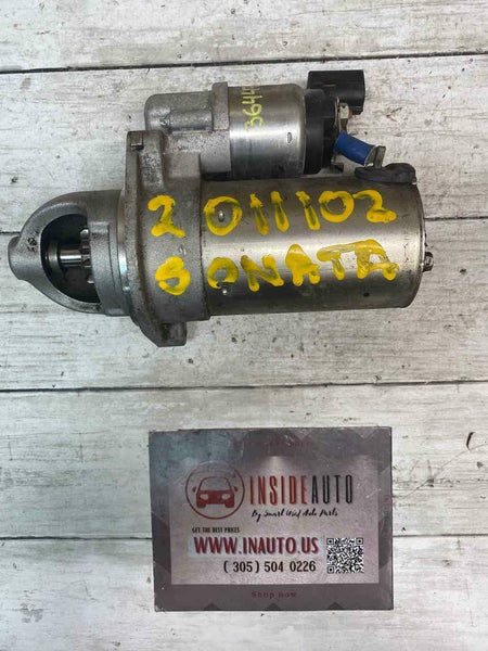 2015 2019 HYUNDAI SONATA 2.4L VIN F STARTER MOTOR ASSY OEM 361002G210