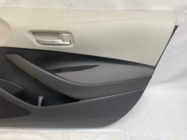 2020 2021 TOYOTA COROLLA FRONT RIGHT SIDE DOOR TRIM PANEL GRAY ASSY OEM 67611X1711