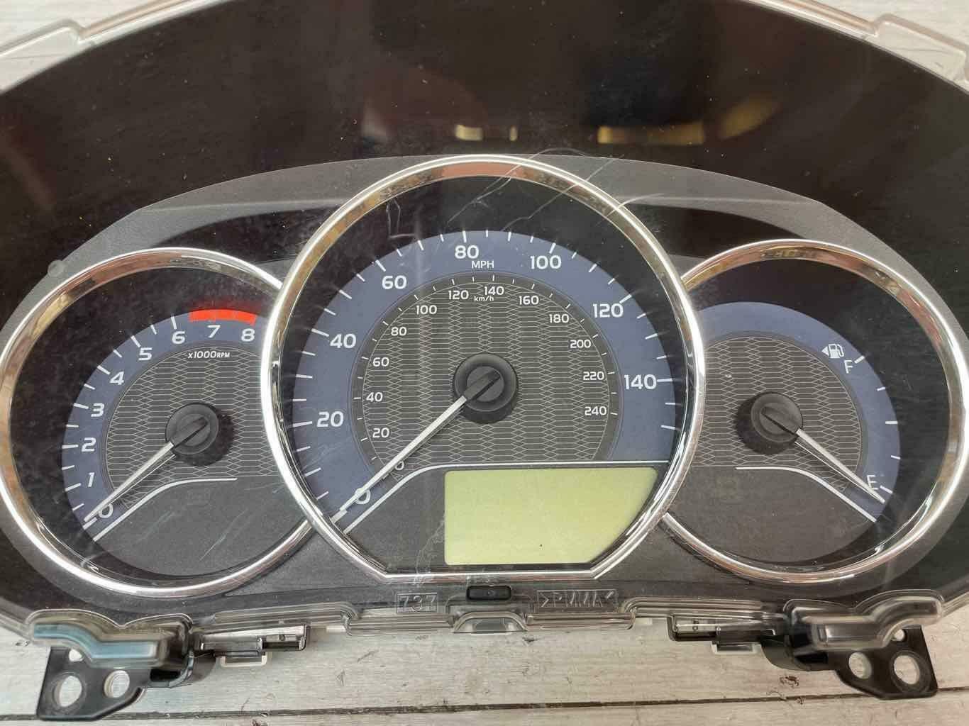 2014 2016 TOYOTA COROLLA SPEEDOMETER INSTRUMENT CLUSTER ASSY