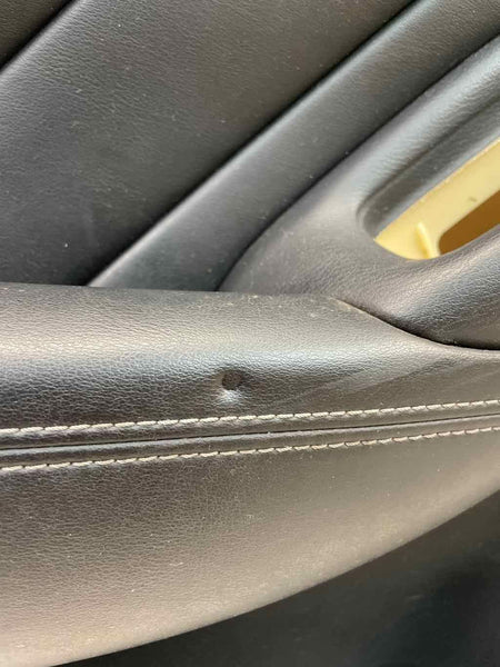 14 21 INFINITI Q50 PANEL DE MOLDURA DE PUERTA DELANTERA IZQUIERDA NEGRO OEM 809734GA0A