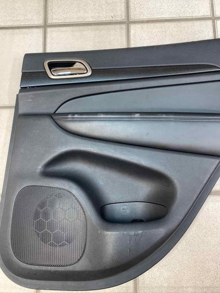 Moldura de panel de puerta para Jeep Grand Cherokee 14 17, parte trasera derecha, OEM, negro 5ZK90DX9AA