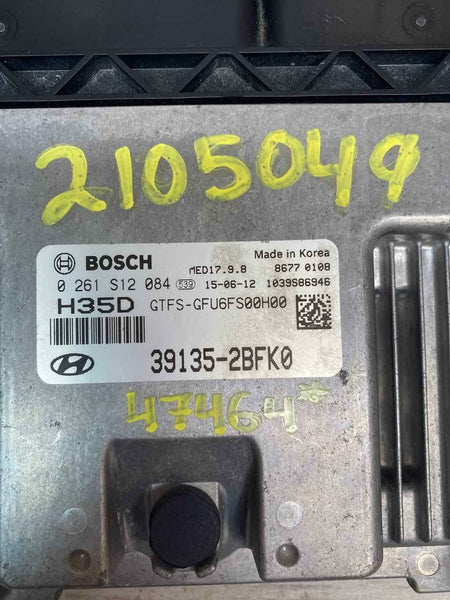 Hyundai Veloster engine control module 2016 ecm ecu control 1.6L OEM 391352BFK0