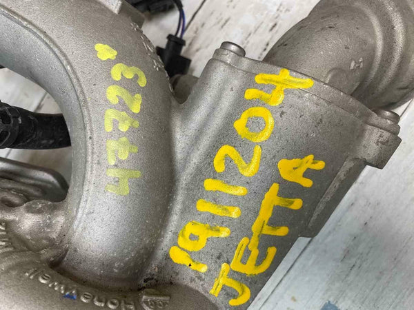 2014 VOLKSWAGEN JETTA 1.8L ENG ID CPKA TURBO SUPERCHARGER ASSY OEM 6K145701R 66k