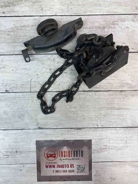 2010 2021 TOYOTA 4RUNNER REAR SPARE TIRE HOIST MECHANISM HOLDER OEM 5190035401