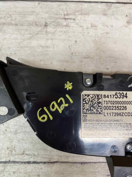 2018 CHEVY EQUINOX AC HVAC AQUECEDOR PAINEL DE CONTROLE ASSY OEM 84175394