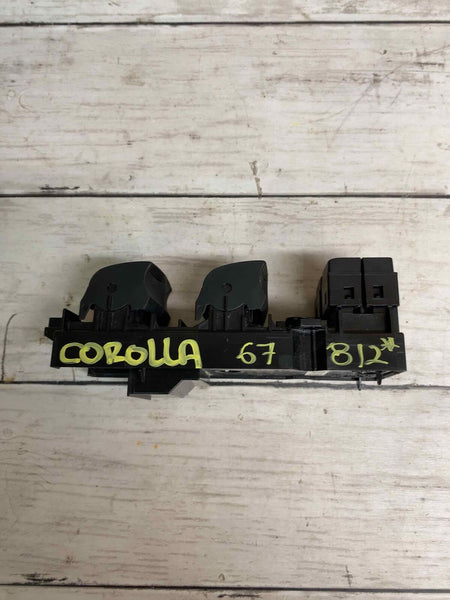 20 22 TOYOTA COROLLA SEDAN FRONT DRIVER MASTER DOOR SWITCH ASSY OEM 8404012150
