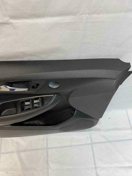 2017 2019 CHEVROLET CRUZE FRONT LEFT DRIVER SIDE DOOR TRIM PANEL BLACK OEM 84178553