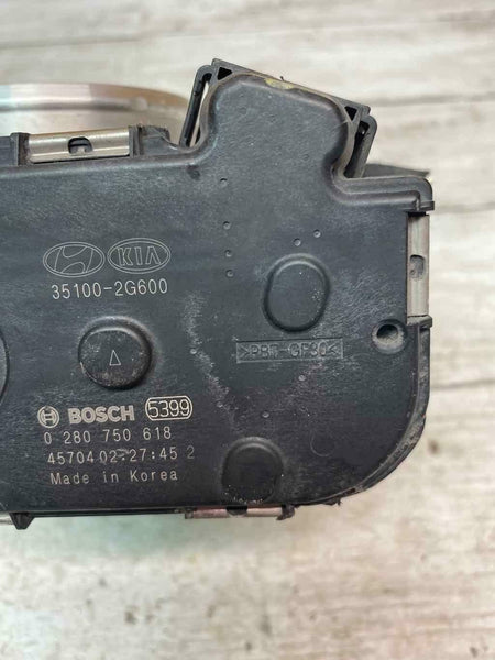 2015 2019 HYUNDAI SONATA VIN F 2.4L THROTTLE BODY VALVE ASSY OEM 351002G600