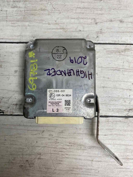 17 21 TOYOTA HIGHLANDER 2.7L DRIVER ASSIST CONTROL MODULE OEM 881500E031