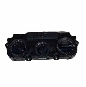11 14 VOLKSWAGEN JETTA SEDAN HVAC AC AQUECEDOR PAINEL DE CONTROLE ASSY OEM 5C0820047BK