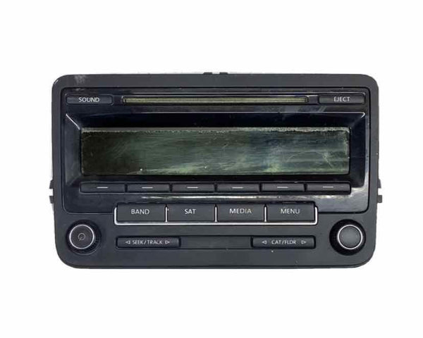15 17 VOLKSWAGEN JETTA RADIO RECEIVER W/O NAVIGATION OEM 1K0035164J