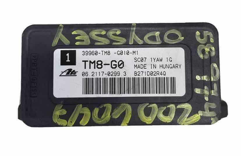 Módulo de control de velocidad de guiñada de Honda Odyssey 2011, unidad OEM 39960TM8G01