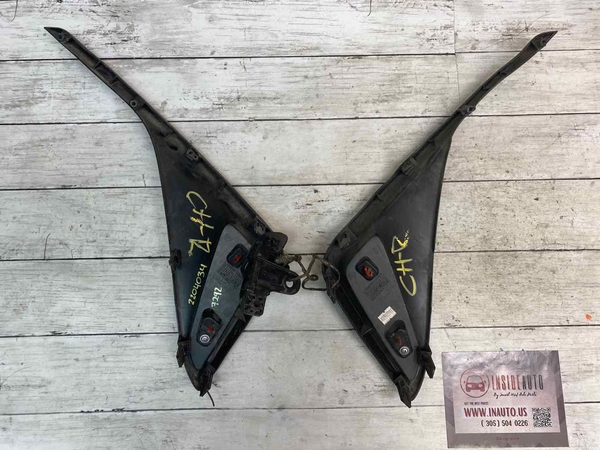2021 TOYOTA CHR REAR BUMPER FILLER COMPLETE SET ASSY OEM 52163F4020 52164F4020