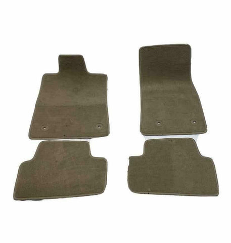 2014 2018 CADILLAC ATS SET OF 4 FLOOR MATS ASSY BEIGE OEM 22946894