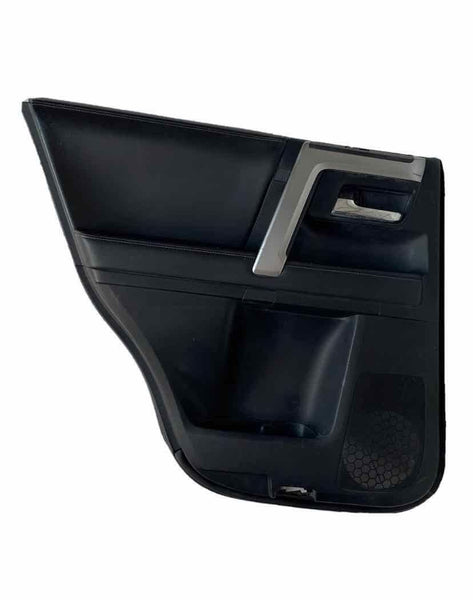 Moldura de panel de puerta para Toyota 4runner (15 a 20), parte trasera izquierda, color negro, OEM 6764035B50C0