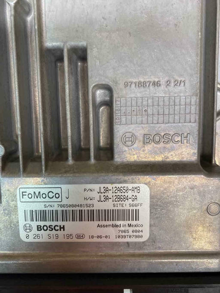 2018 2020 FORD F150 3.3L MOTOR COMPUTADOR ECM ECU MÓDULO CTRL ELÉTRICO JL3A12B684GA