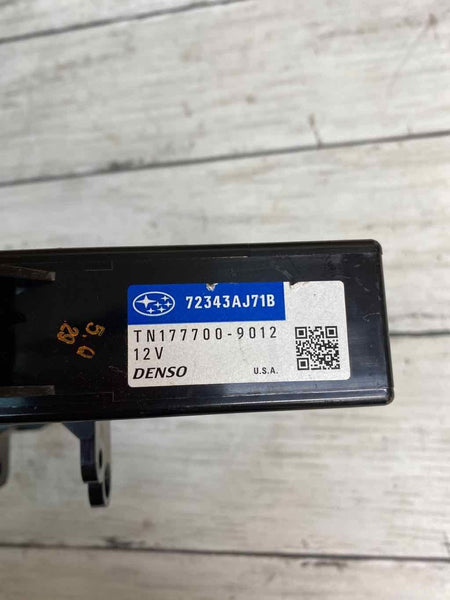 MÓDULO DE CONTROLE DO MOTOR DO VENTILADOR SUBARU LEGACY 2014 OEM 72343AJ71B